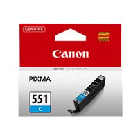 Canon CLI-551C - 7 ml - cyan - original - bläcktank - för