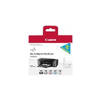 Canon PGI-72 PBK/GY/PM/PC/CO Multipack - 5-pack - grå,
