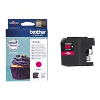 Brother LC123M - Lång livslängd - magenta - original -