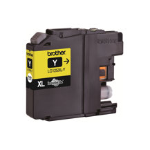 Brother LC125XLY - Superlång livslängd - gul - original -
