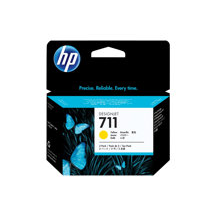 HP 711 - 3-pack - 29 ml - gul - original - DesignJet -