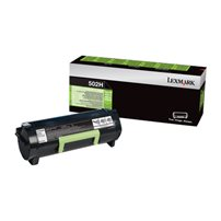 Lexmark 502H - Lång livslängd - svart - original -