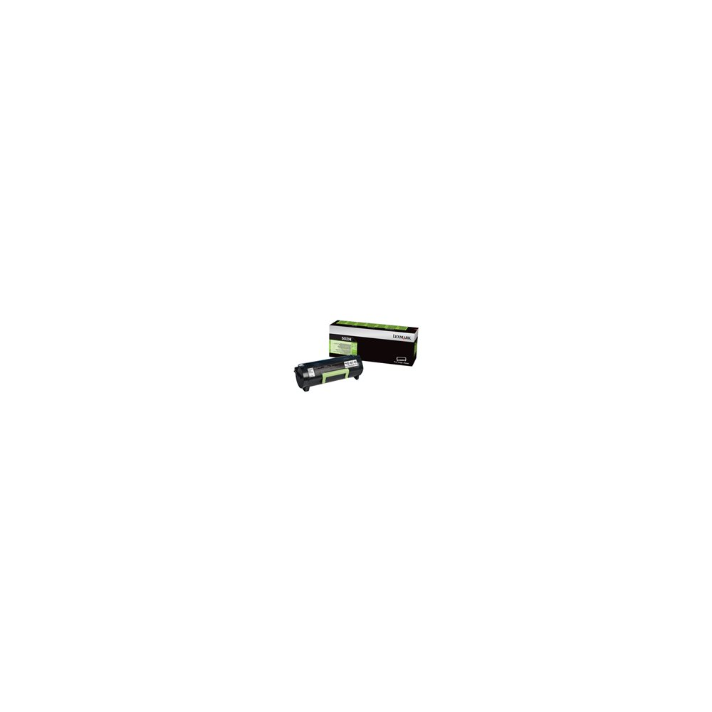 Lexmark 502H - Lång livslängd - svart - original -