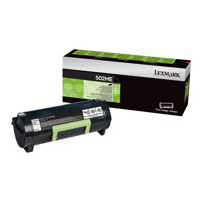 Lexmark 502HE - Lång livslängd - svart - original -