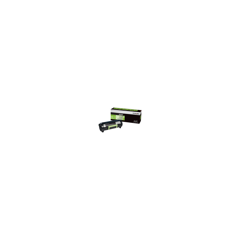 Lexmark 502X - Extra lång livslängd - svart - original -