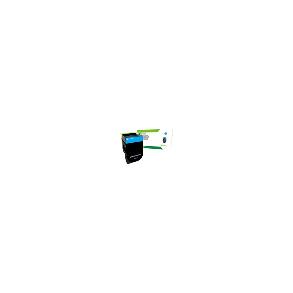 Lexmark 702HCE - Lång livslängd - cyan - original -