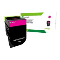 Lexmark 702HME - Lång livslängd - magenta - original -