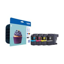 Brother LC123 - 4-pack - svart, gul, cyan, magenta -