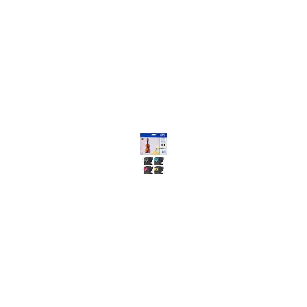 Brother LC127XL Value Pack - 4-pack - hög kapacitet -