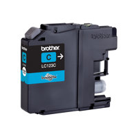 Brother LC123C - Lång livslängd - cyan - original - blister