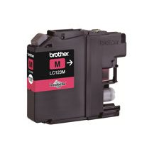 Brother LC123M - Lång livslängd - magenta - original -