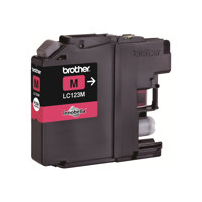 Brother LC123M - Lång livslängd - magenta - original -