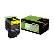 Lexmark - Gul - original - tonerkassett - för Lexmark