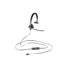 Logitech USB Headset Mono H650e - Headset - på örat -