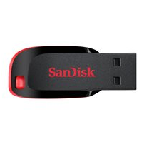 SanDisk Cruzer Blade - USB flash-enhet - 64 GB - USB 2.0 -