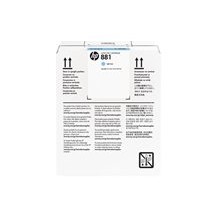 HP 881 - 5 L - ljus cyan - original - bläckpatron - för