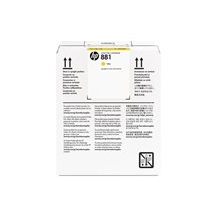 HP 881 - 5 L - gul - original - bläckpatron - för Latex