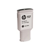 HP 727 - 300 ml - hög kapacitet - mattsvart - original -