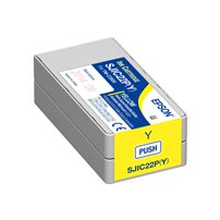 Epson SJIC22P(Y) - Gul - original - bläckpatron - för TM