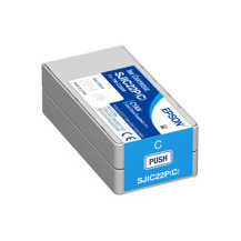 Epson SJIC22P(C) - Cyan - original - bläckpatron - för TM