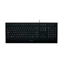 Logitech Corded K280e - Tangentbord - USB - Nordisk