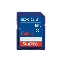 SanDisk - Flash-minneskort - 64 GB - Class 4 - SDXC