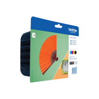 Brother LC129XL Value Pack - 4-pack - svart, gul, cyan,