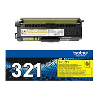 Brother TN321Y - Gul - original - tonerkassett - för