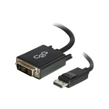 C2G 2m DisplayPort to Single Link DVI-D Adapter Cable M/M -