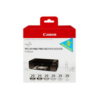 Canon PGI-29 MBK/PBK/DGY/GY/LGY/CO Multipack - 6-pack - 36