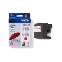 Brother LC225XLM - Magenta - original - bläckpatron - för