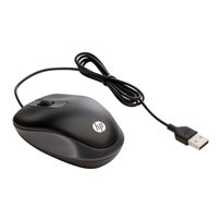 HP Travel - Mus - optisk - 3 knappar - kabelansluten - USB