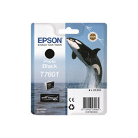 Epson T7601 - 26 ml - foto-svart - original - blister -