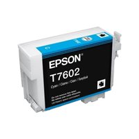 Epson T7602 - 26 ml - cyan - original - blister -