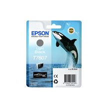 Epson T7607 - 26 ml - gråsvart - original - blister -