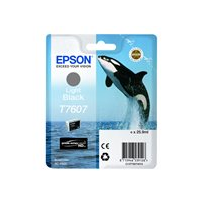 Epson T7607 - 26 ml - gråsvart - original - blister -