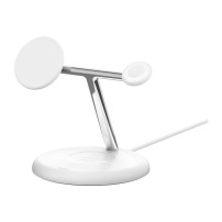 Belkin BoostCharge Pro 3-in-1 - Trådlöst laddställ -