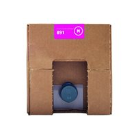 HP 891 - 10000 ml - magenta - original - bläckpatron - för