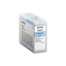 Epson T8505 - 80 ml - ljus cyan - original - bläckpatron -