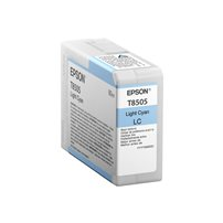 Epson T8505 - 80 ml - ljus cyan - original - bläckpatron -