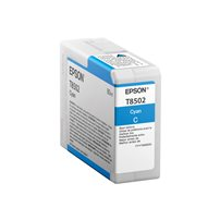Epson T850200 - 80 ml - hög kapacitet - cyan - original -