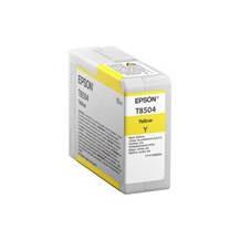 Epson T8504 - 80 ml - gul - original - bläckpatron - för