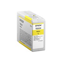 Epson T8504 - 80 ml - gul - original - bläckpatron - för