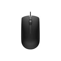 Dell MS116 - Mus - optisk - 2 knappar - kabelansluten - USB