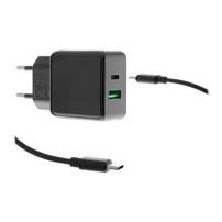 Insmat TRIDON Series Dual USB Travel Charger - Strömadapter