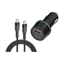 Insmat MOBIS Series - Strömadapter för bil - 12 Watt - 2.4