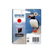 Epson T3247 - 14 ml - röd - original - bläckpatron - för