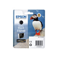 Epson T3248 - 14 ml - mattsvart - original - bläckpatron -