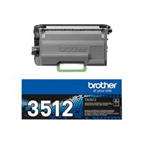 Brother TN3512 - Svart - original - tonerkassett - för