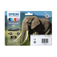 Epson 24 Multipack - 6-pack - 29.1 ml - svart, gul, cyan,